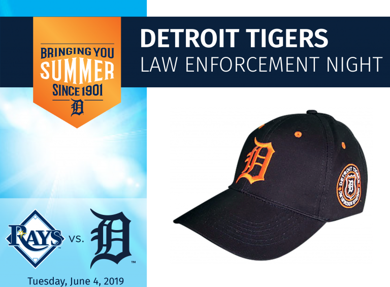 2019 Detroit Tigers Law Enforcement Night MCO